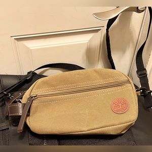 Timberland Men's Canvas Travel Kit Toiletry Bag Organizer